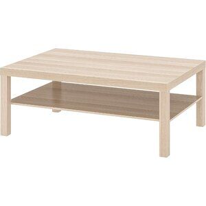 LACK Coffee Table, White Stained Oak Effect, 35 3/8x21 5/8 "